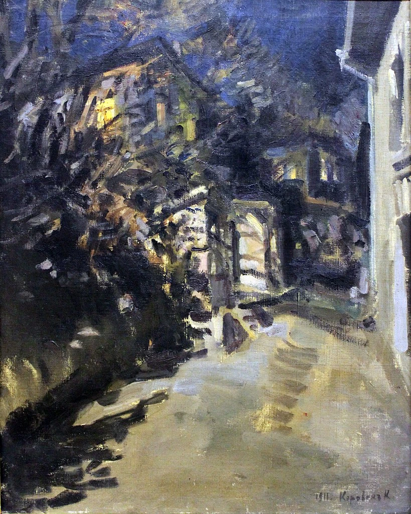 Konstantin Korovin - 119, Studio di notturno, Yekaterinburg Museum of Fine Arts